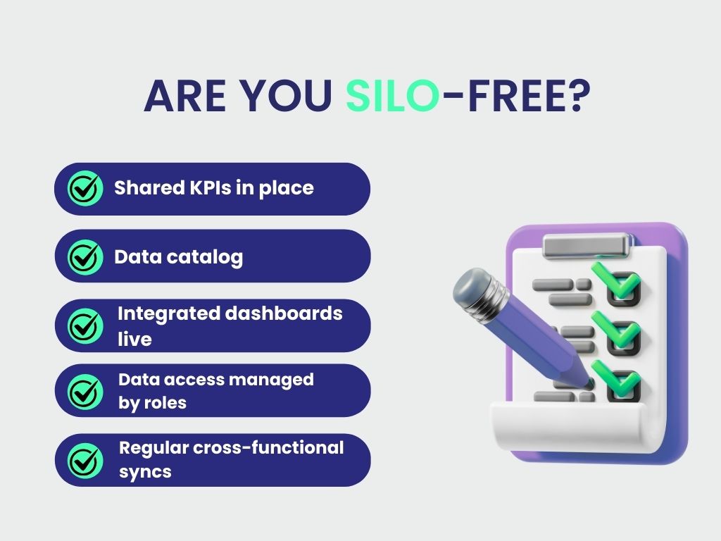 Checklist Visual Are You Silo-Free