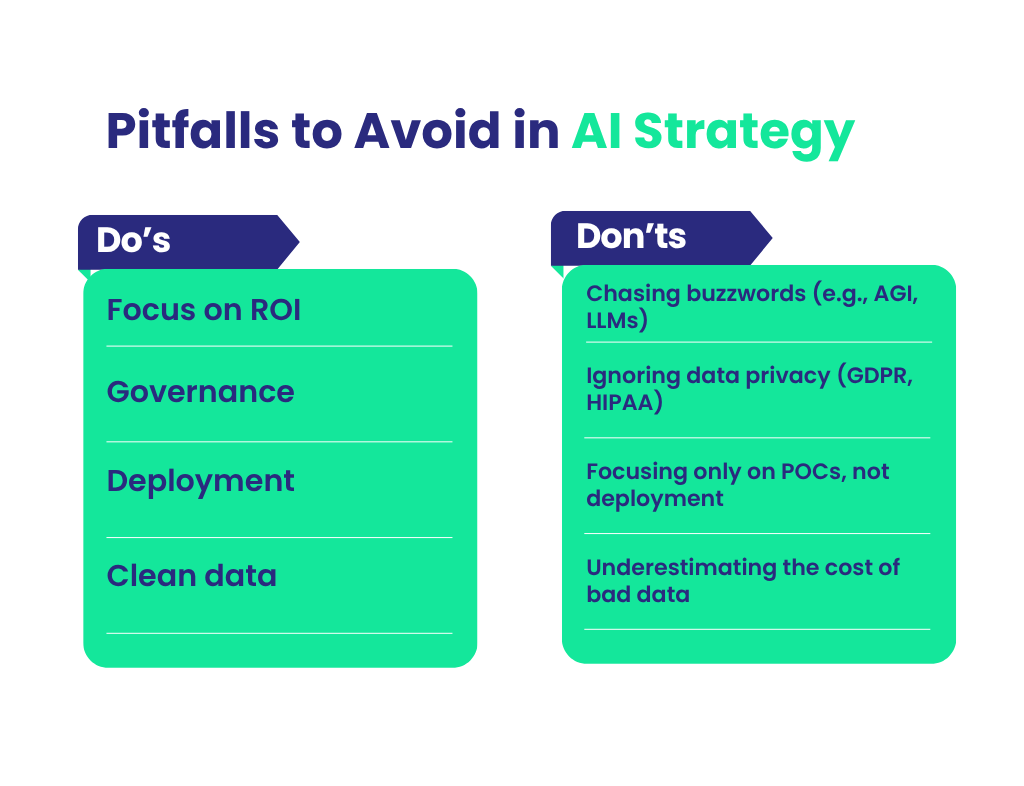 Pitfalls to Avoid in AI Strategy